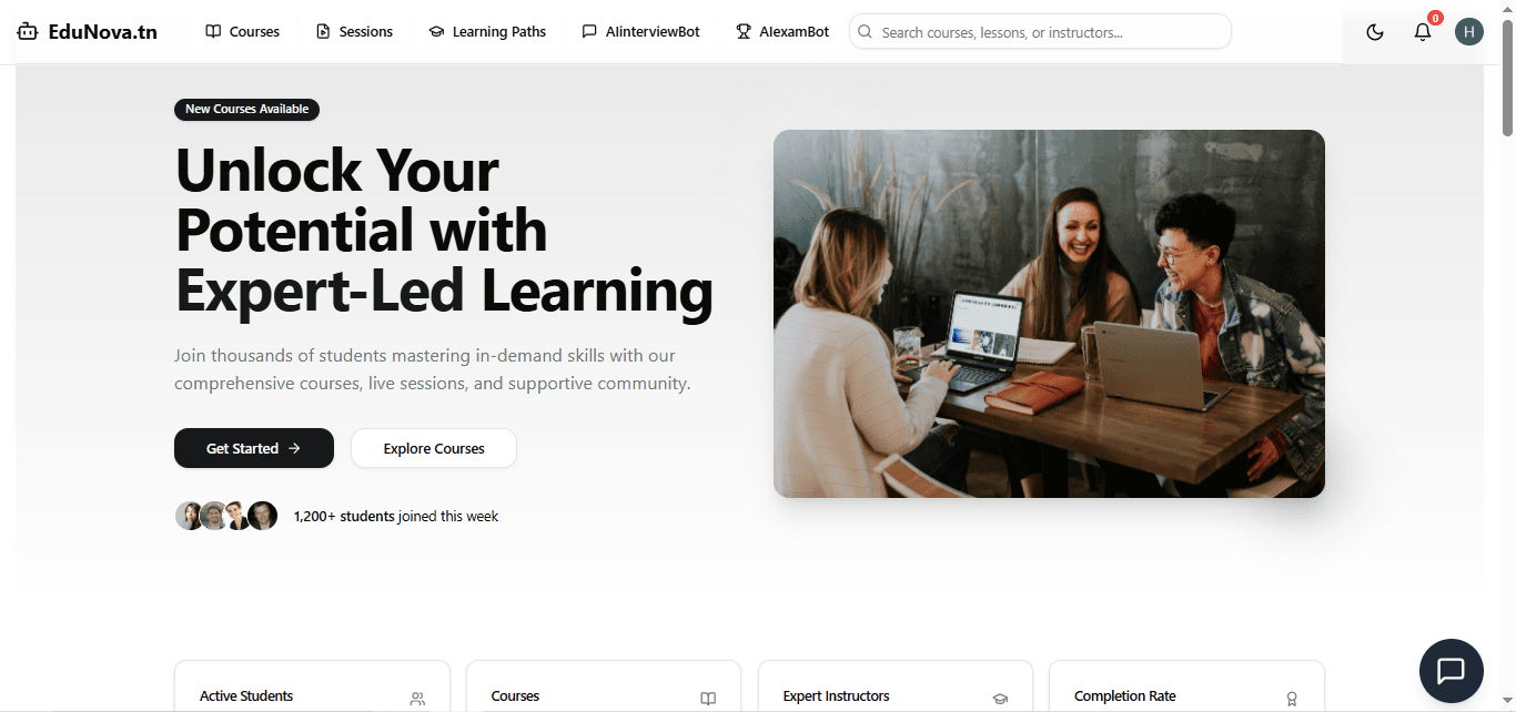 LMS with AI Integration and WebSocket