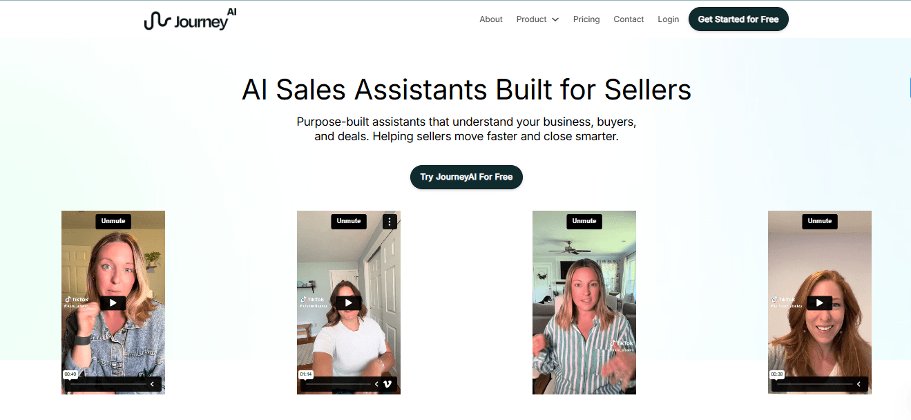 JourneyAI - AI Sales Assistant Platform