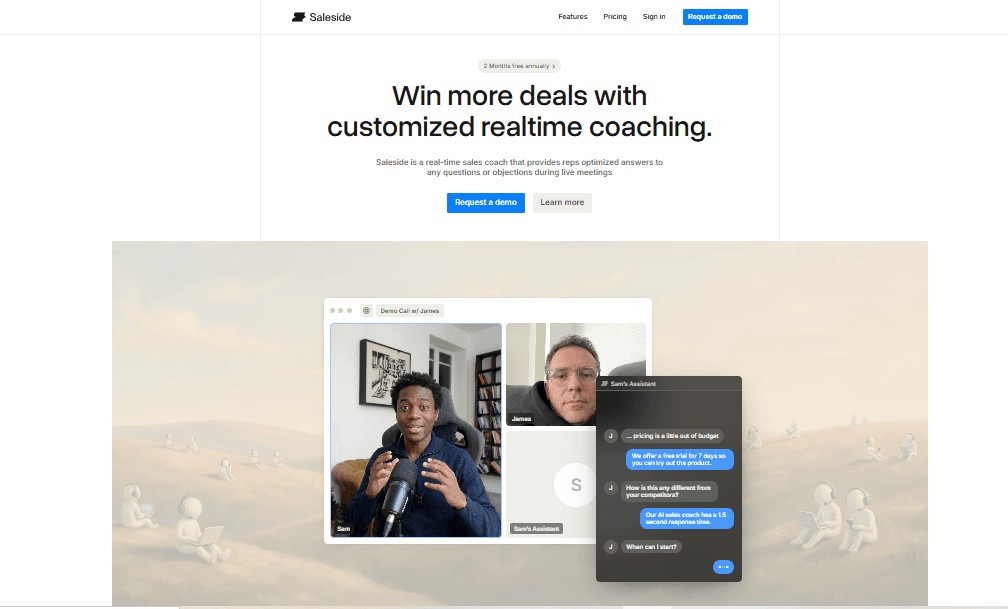 SaleSide AI - Sales Meeting Assistant